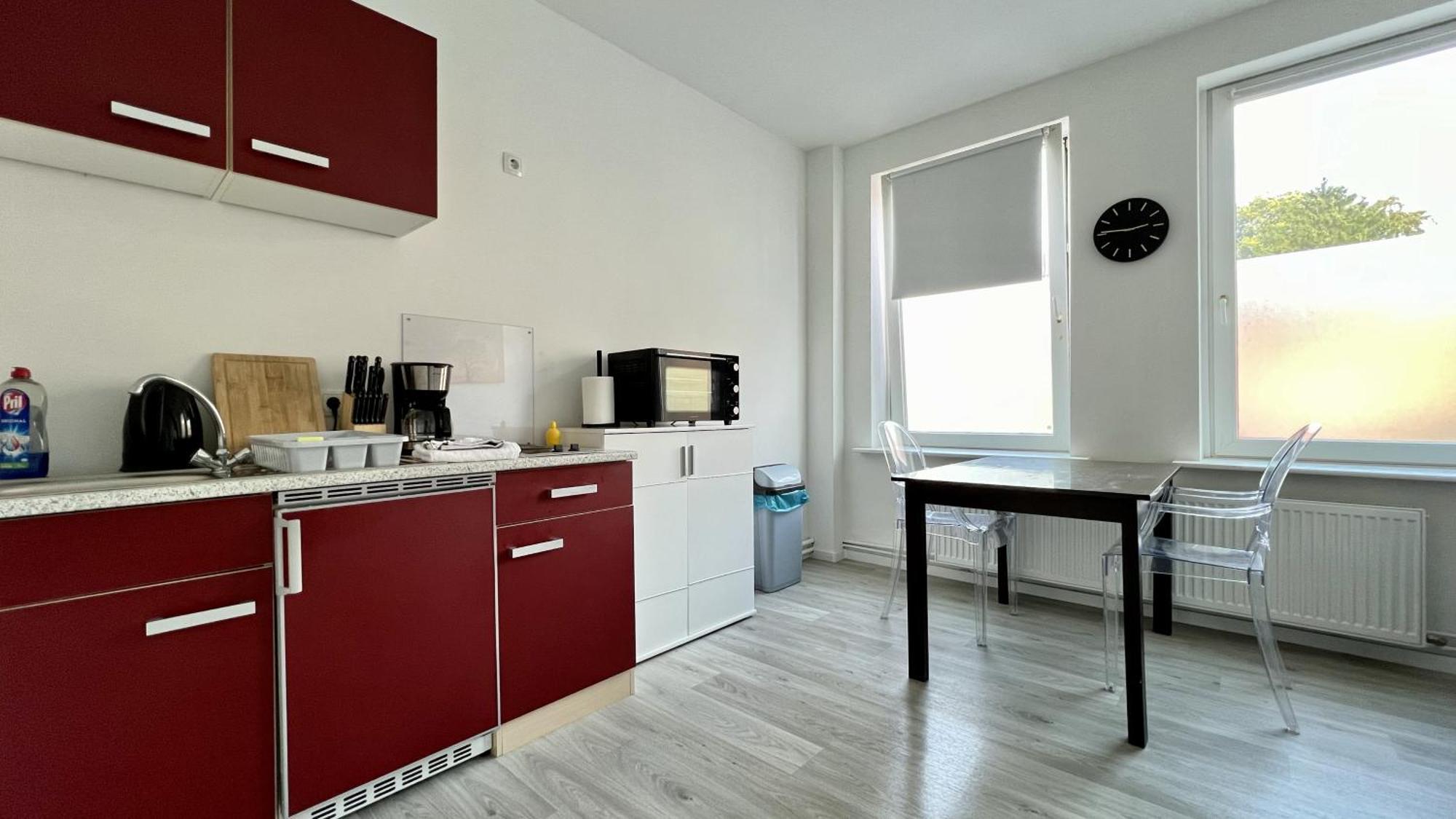 Studio-Apartments Fuer Monteure & Businessgaeste Zentral In Ноймюнстер Экстерьер фото